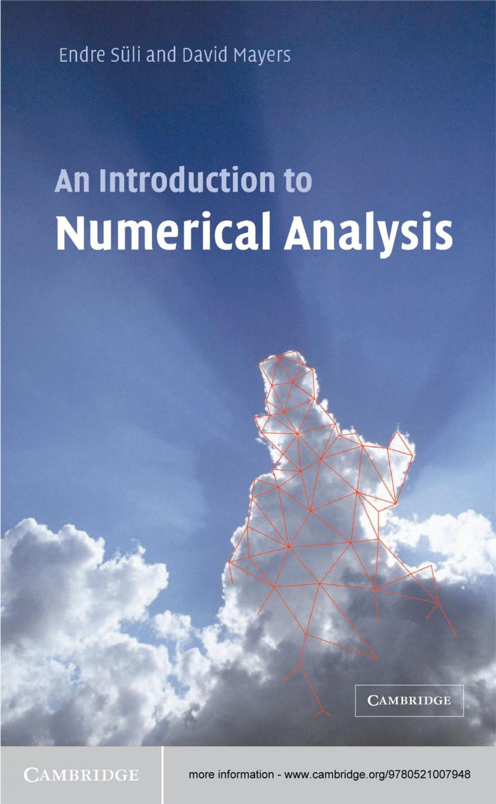 Big bigCover of An Introduction to Numerical Analysis