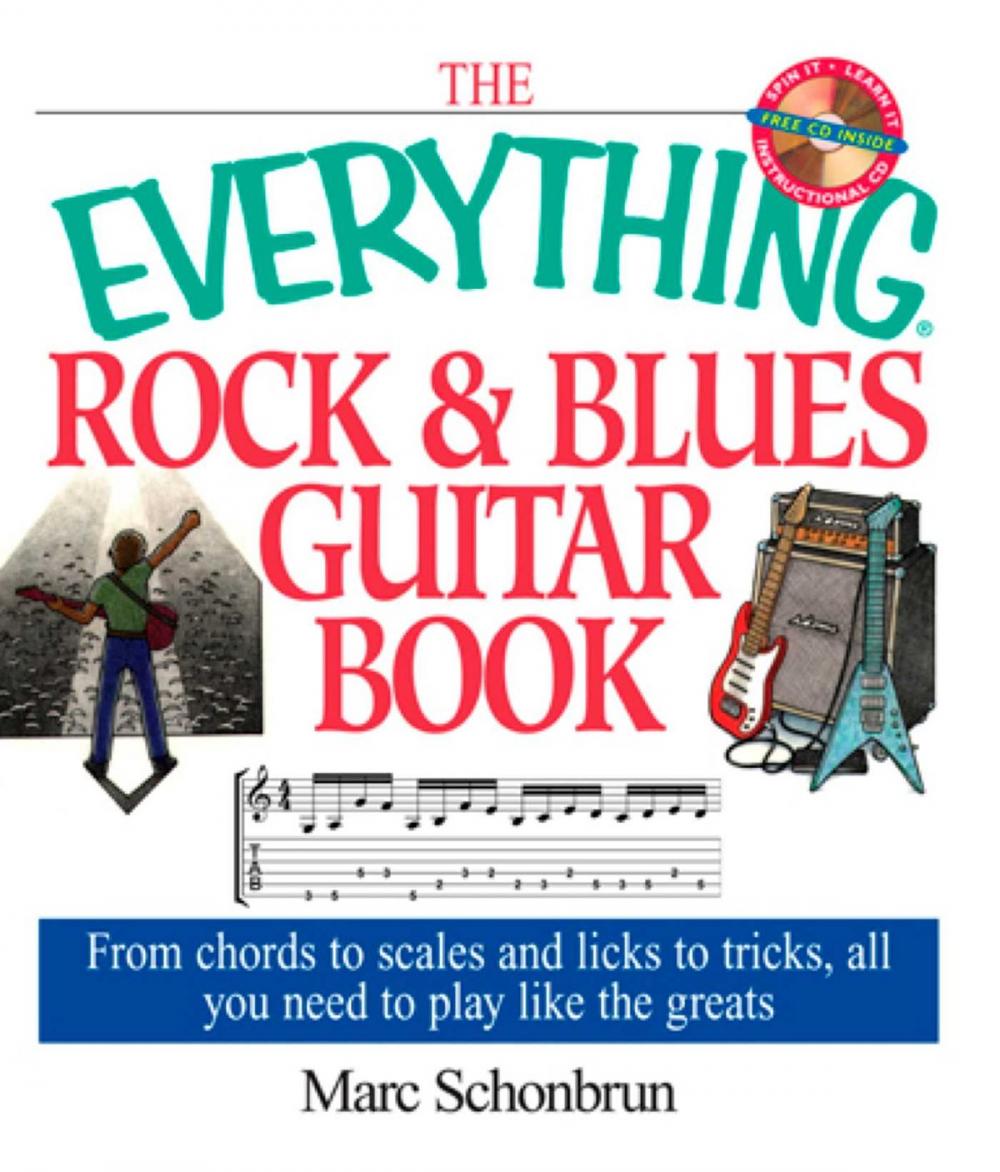 Big bigCover of The Everything Rock & Blues Guitar Book