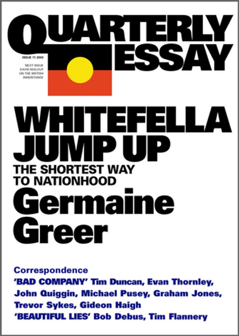 Big bigCover of Quarterly Essay 11 Whitefella Jump Up