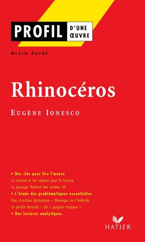 Cover of the book Profil - Ionesco (Eugène) : Rhinocéros by Jean Congar, Jean-Yves Kerzulec