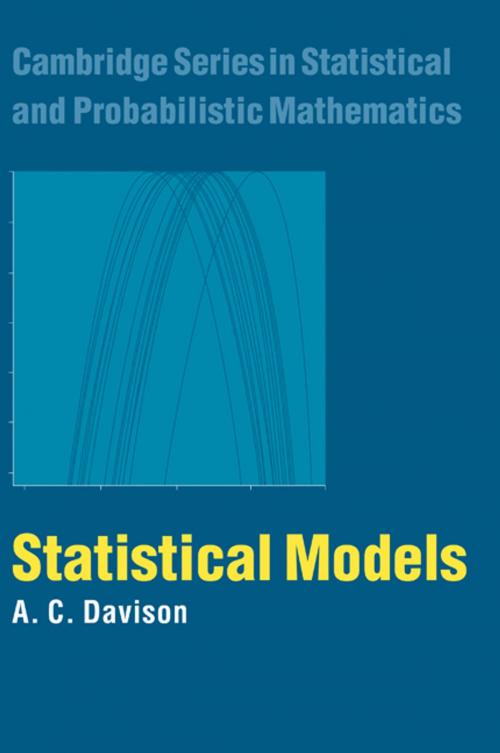 Cover of the book Statistical Models by A. C. Davison, Cambridge University Press