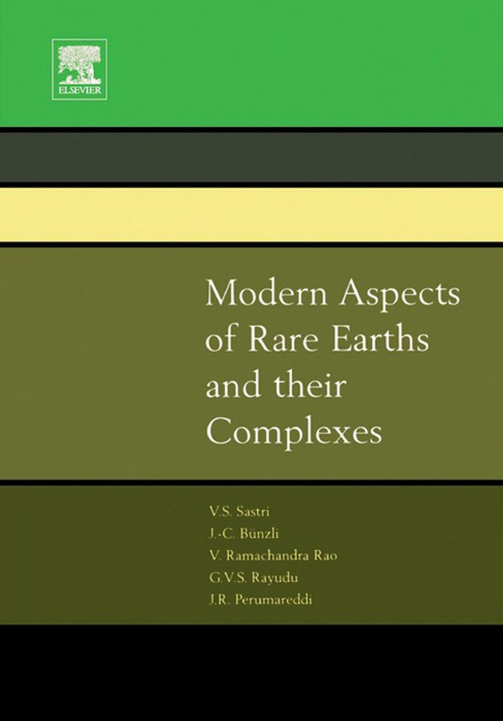 Big bigCover of Modern Aspects of Rare Earths and their Complexes
