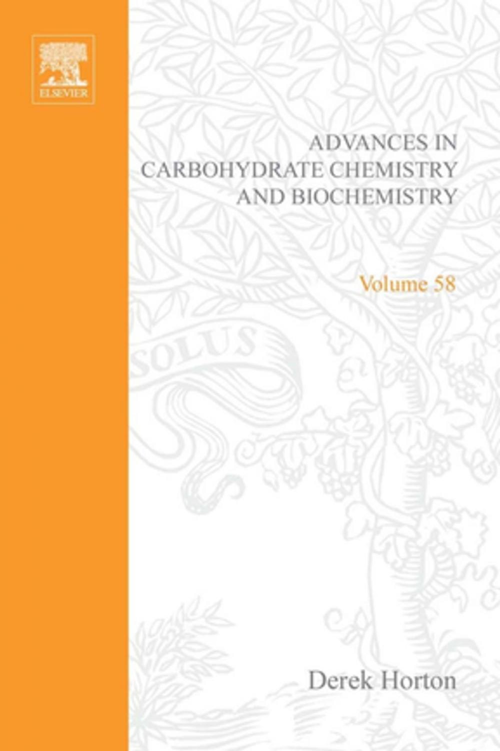 Big bigCover of Advances in Carbohydrate Chemistry and Biochemistry