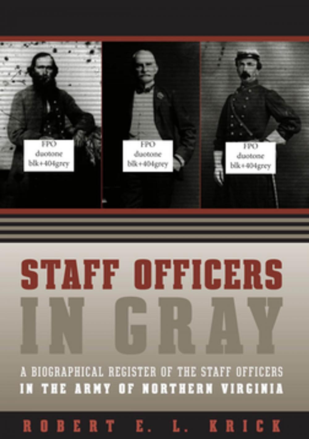 Big bigCover of Staff Officers in Gray