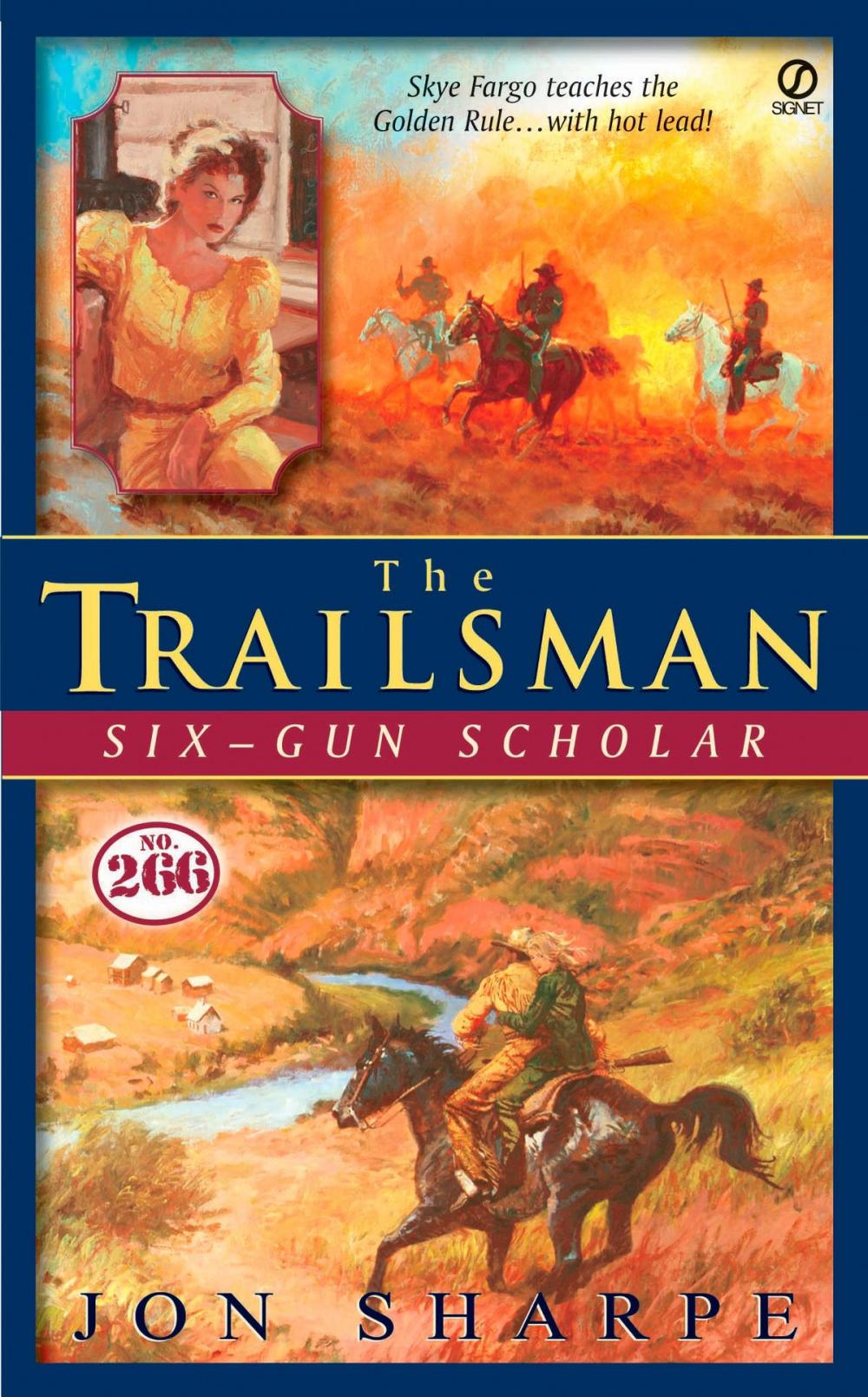 Big bigCover of Trailsman #266, The: Six-Gun Scholar