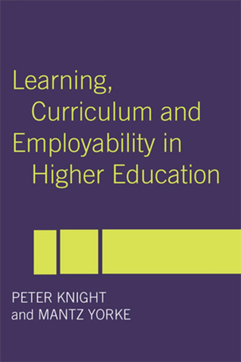 Big bigCover of Learning, Curriculum and Employability in Higher Education