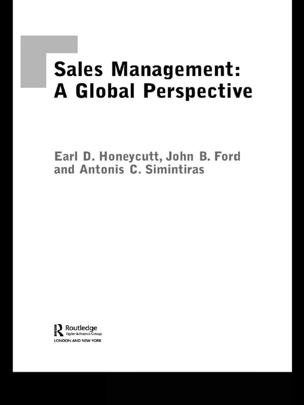 Big bigCover of Sales Management