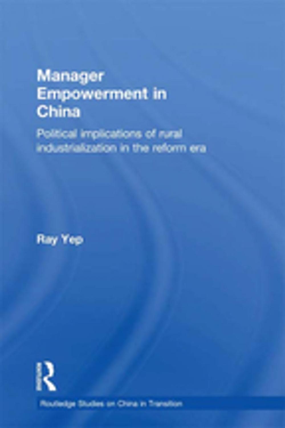 Big bigCover of Manager Empowerment in China