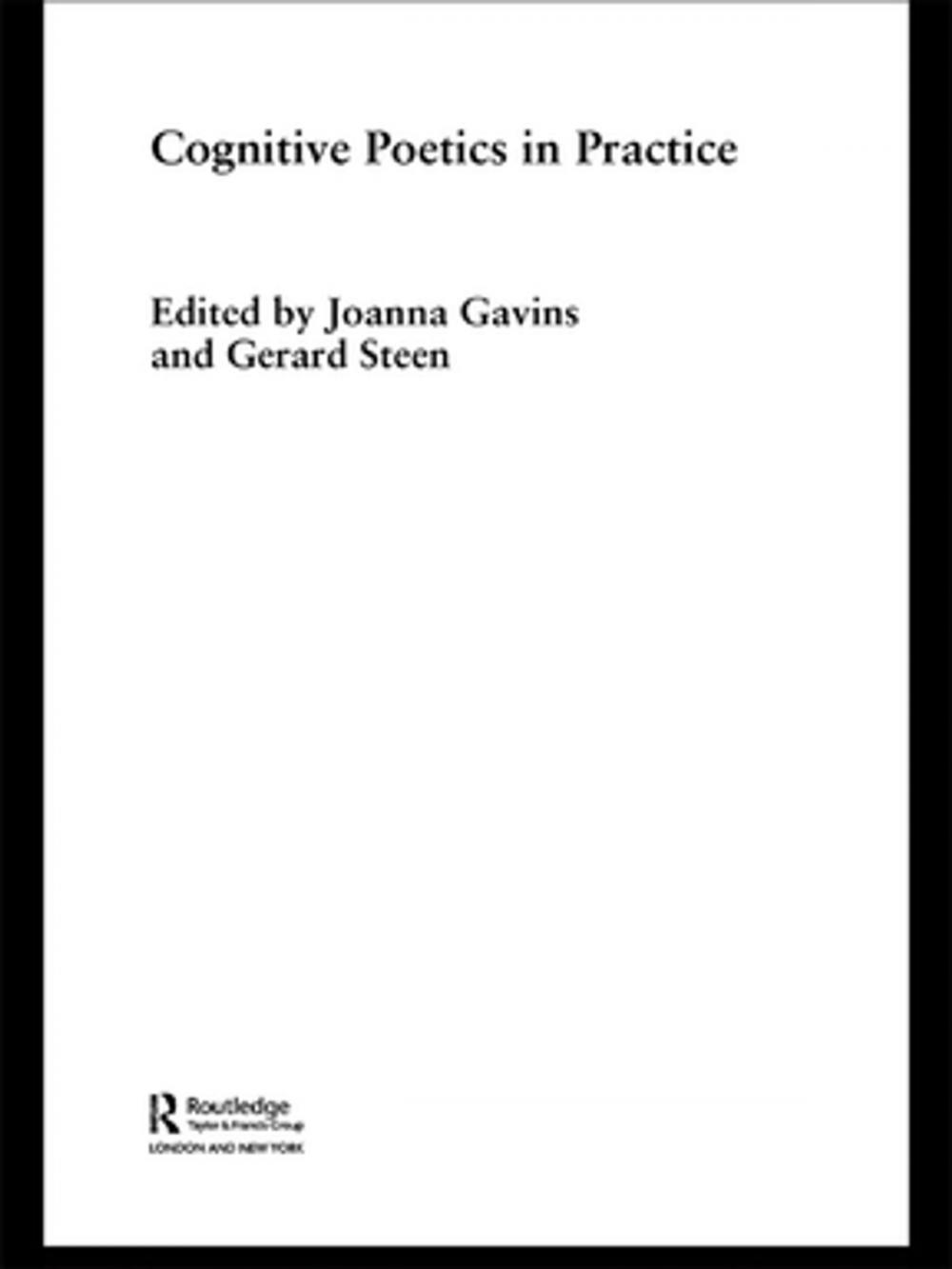 Big bigCover of Cognitive Poetics in Practice