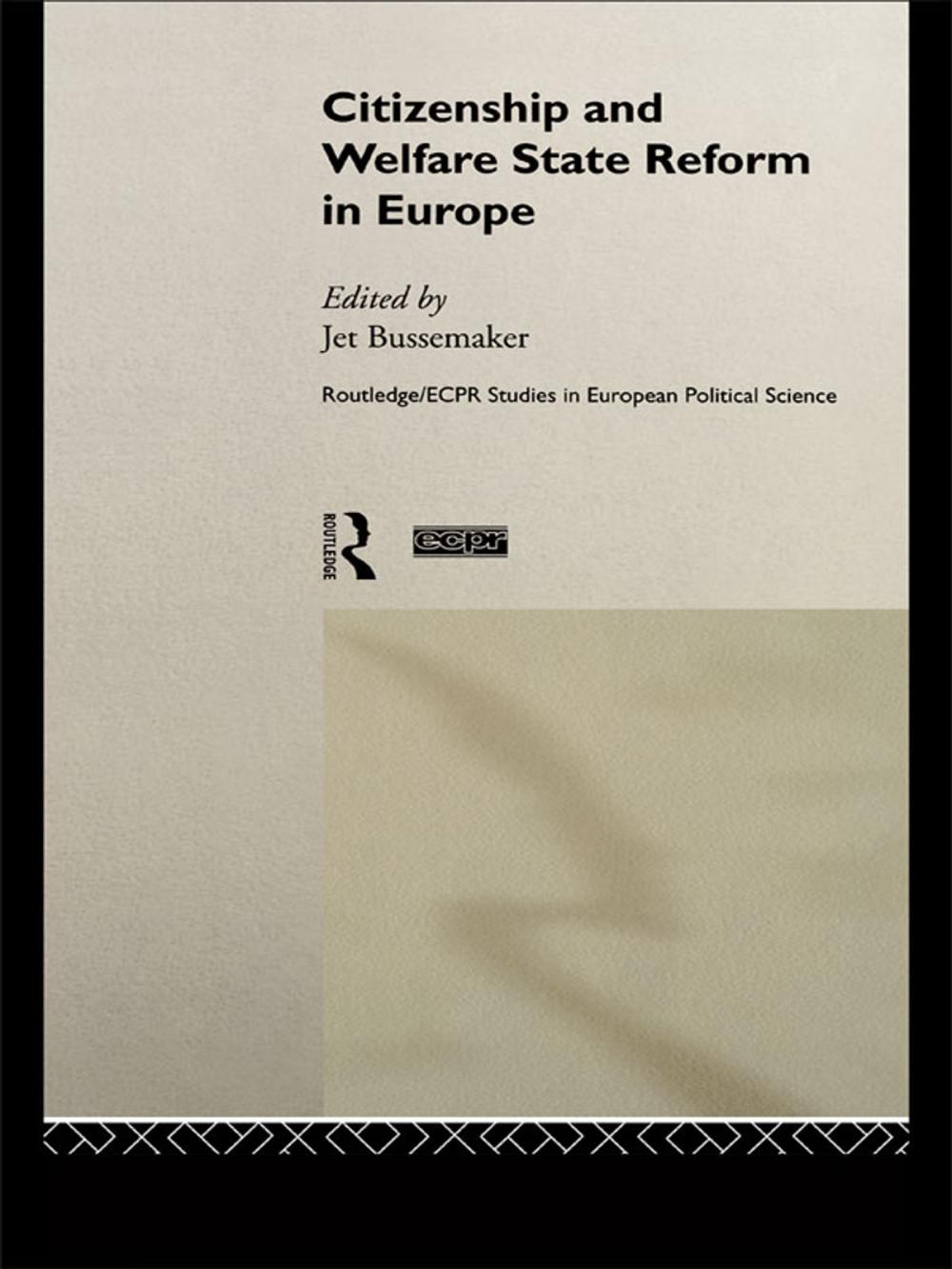 Big bigCover of Citizenship and Welfare State Reform in Europe