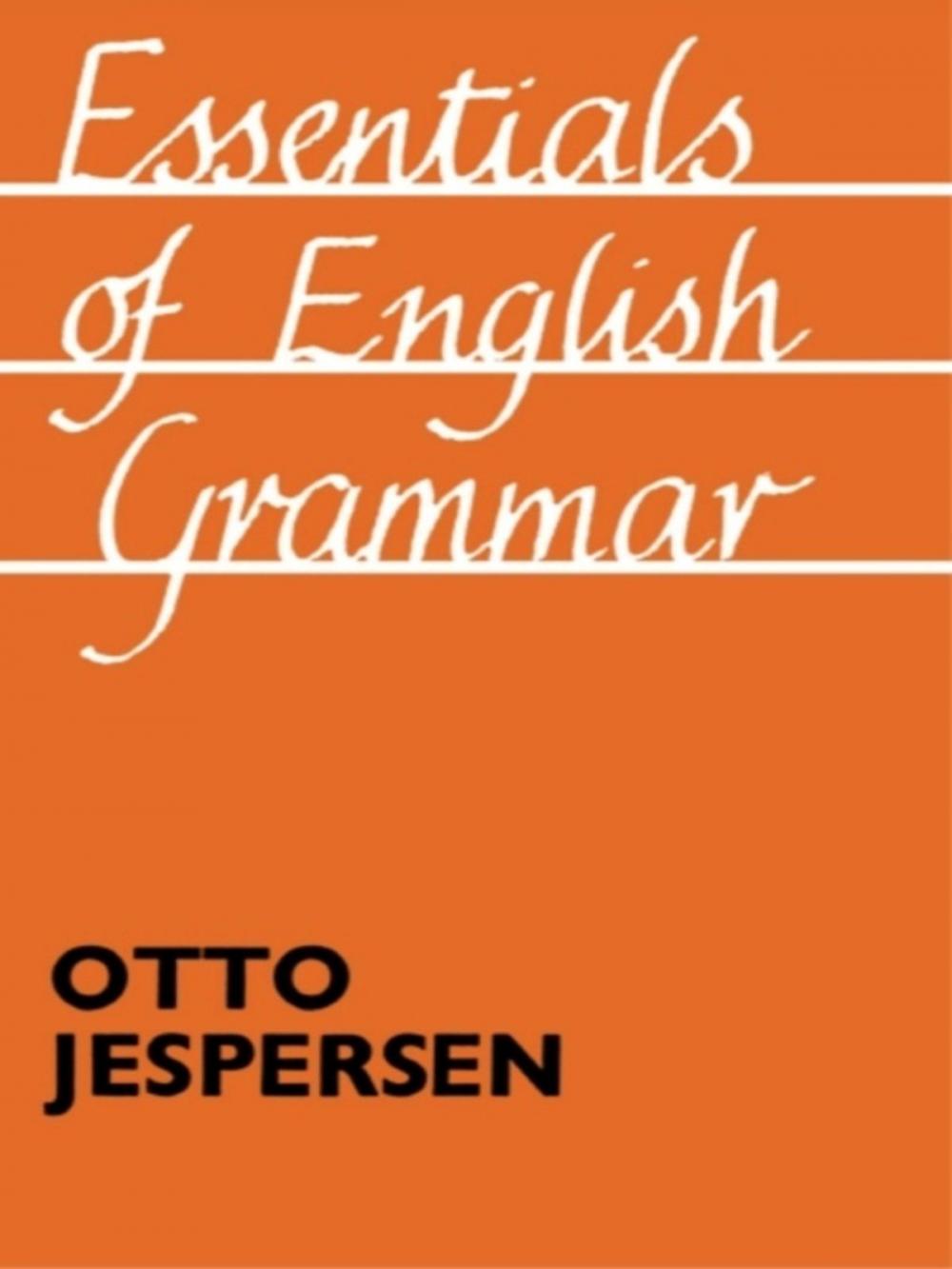 Big bigCover of Essentials of English Grammar