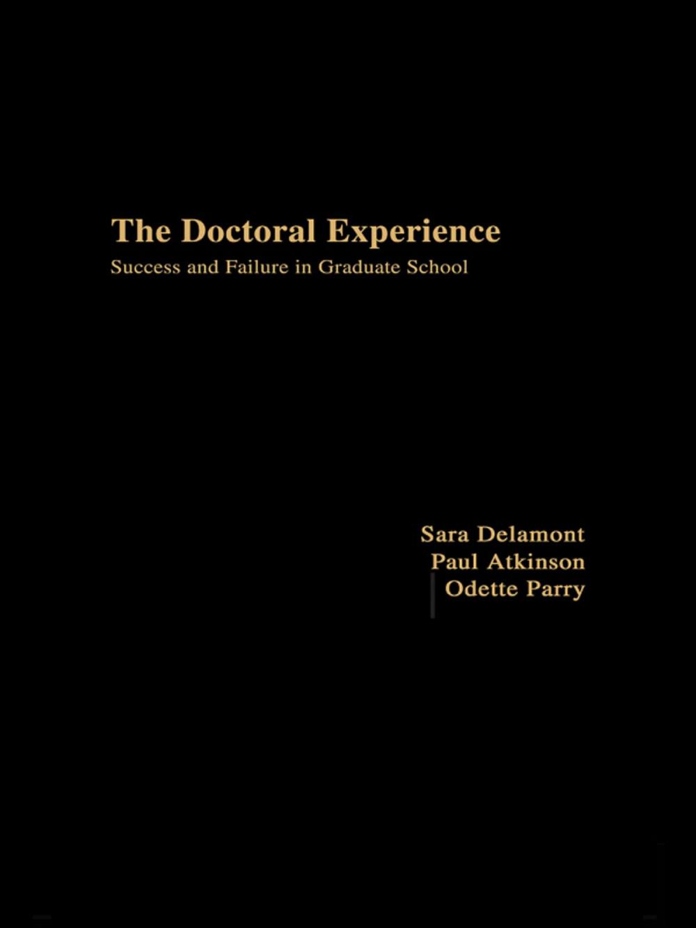 Big bigCover of The Doctoral Experience