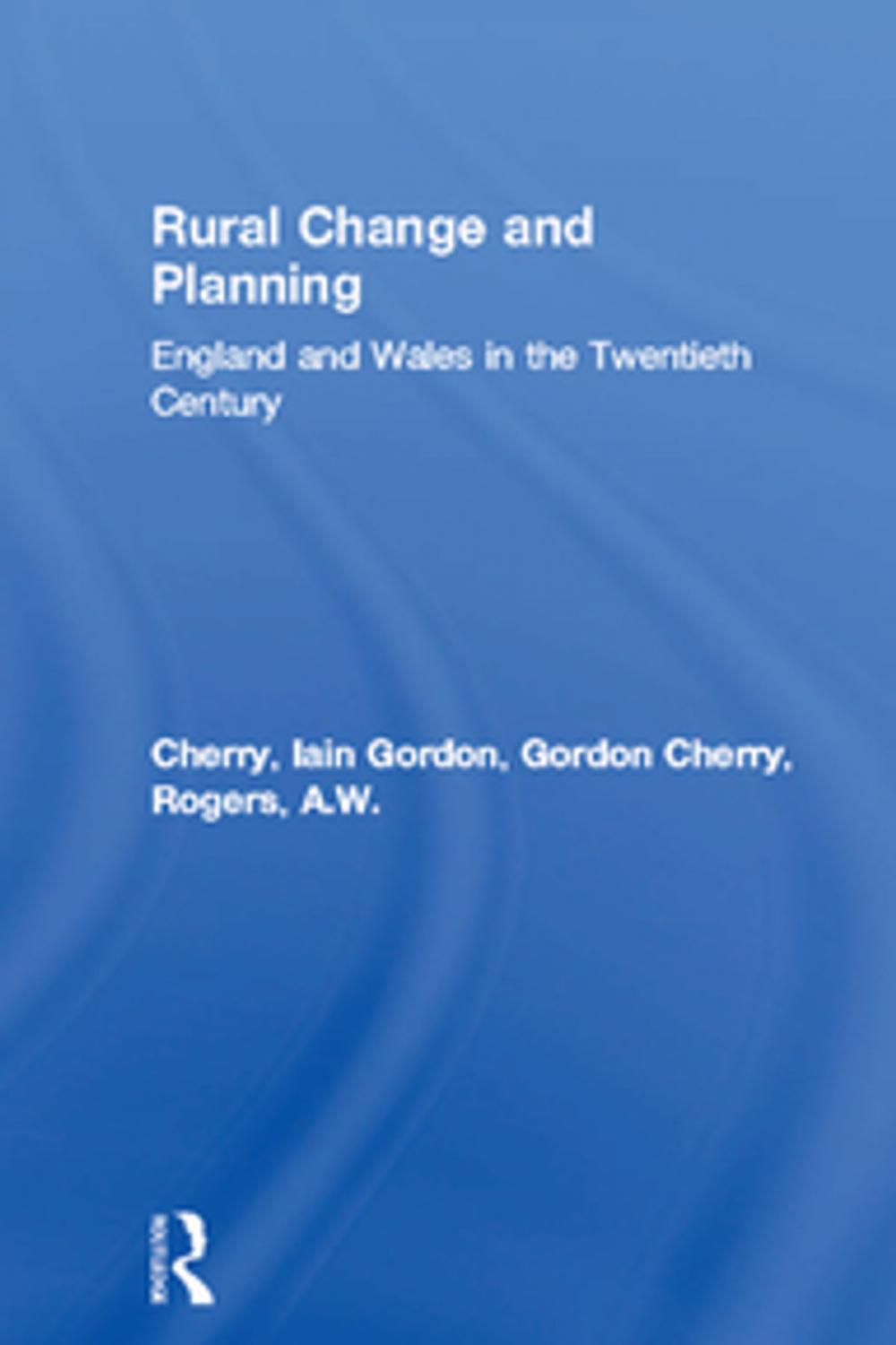 Big bigCover of Rural Change and Planning