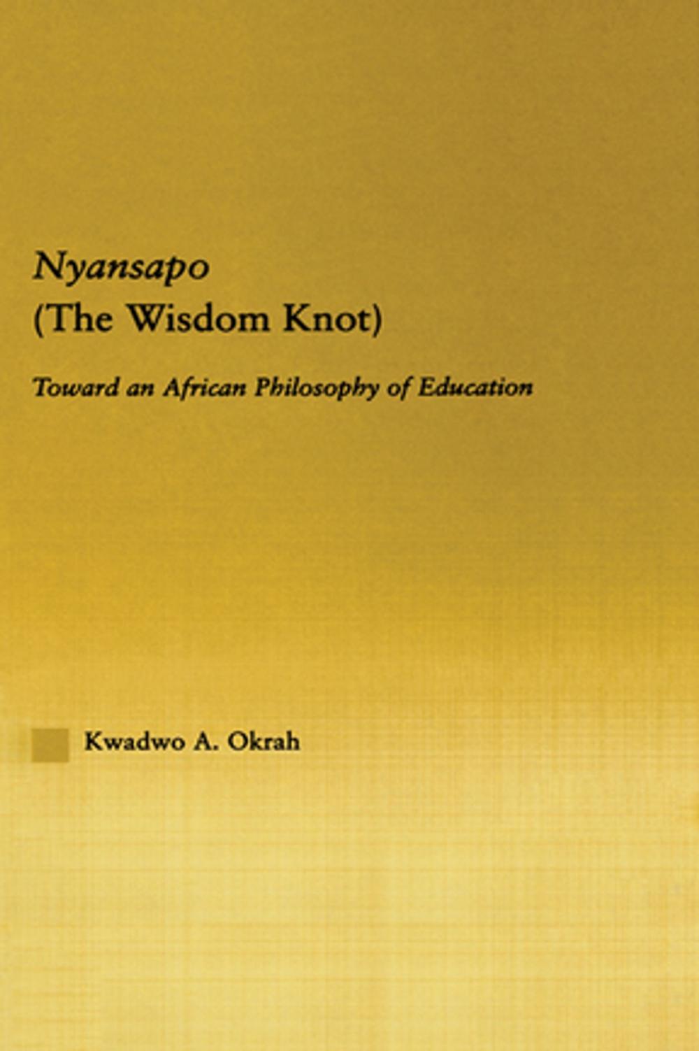 Big bigCover of Nyansapo (The Wisdom Knot)