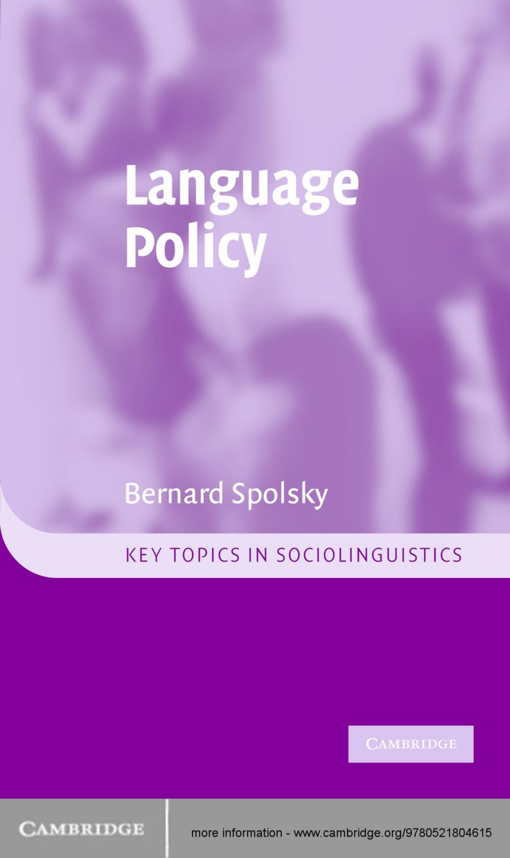 Big bigCover of Language Policy