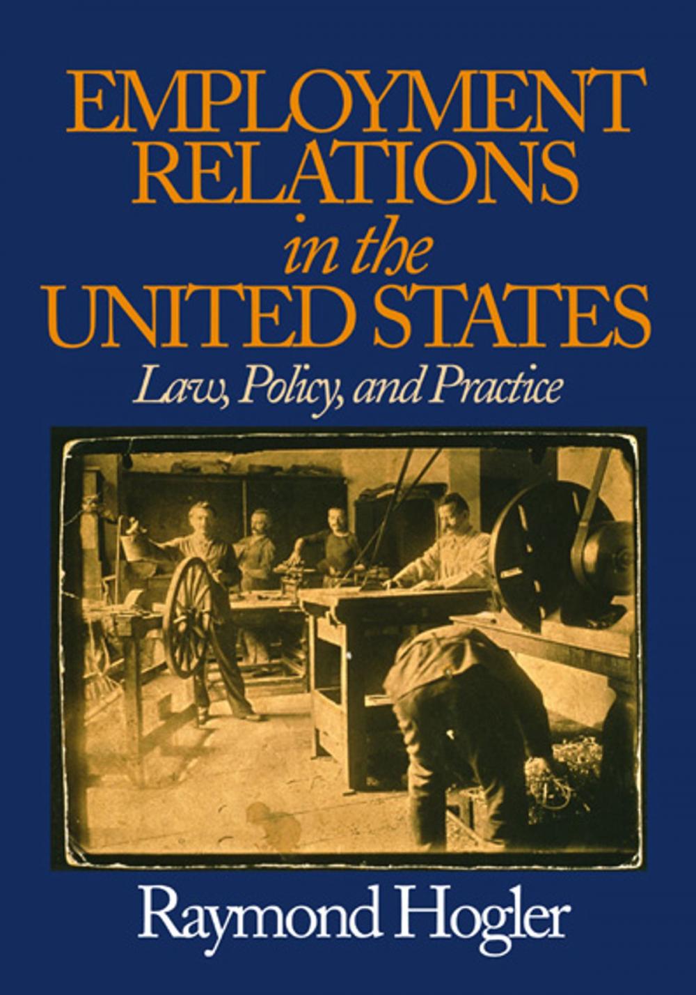 Big bigCover of Employment Relations in the United States