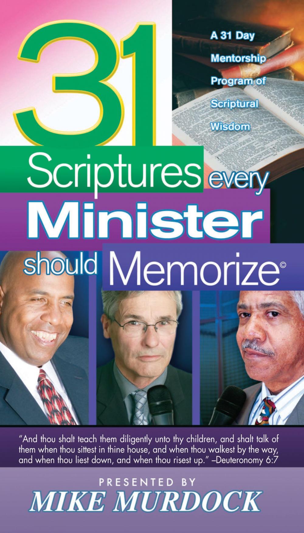 Big bigCover of 31 Scriptures Every Minister Should Memorize