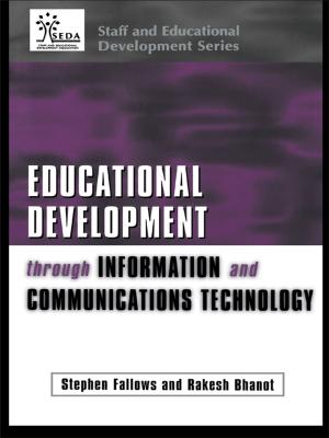Cover of the book Educational Development Through Information and Communications Technology by Larry B. Feldman