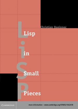 Book cover of Lisp in Small Pieces