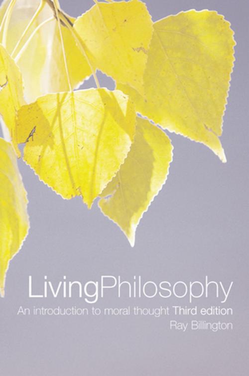 Cover of the book Living Philosophy by Ray Billington, Taylor and Francis