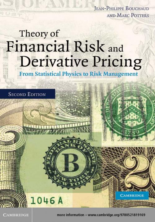 Cover of the book Theory of Financial Risk and Derivative Pricing by Jean-Philippe Bouchaud, Marc Potters, Cambridge University Press