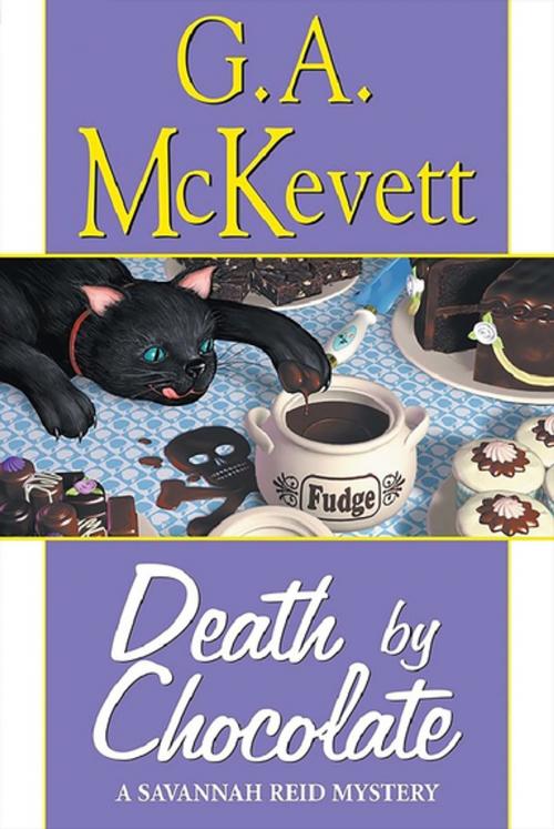 Cover of the book Death By Chocolate by G. A. McKevett, Kensington Books