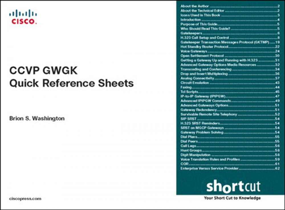 Big bigCover of CCVP GWGK Quick Reference Sheets