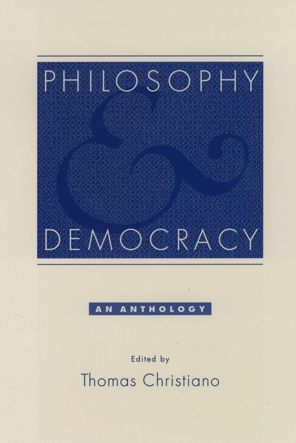 Big bigCover of Philosophy and Democracy