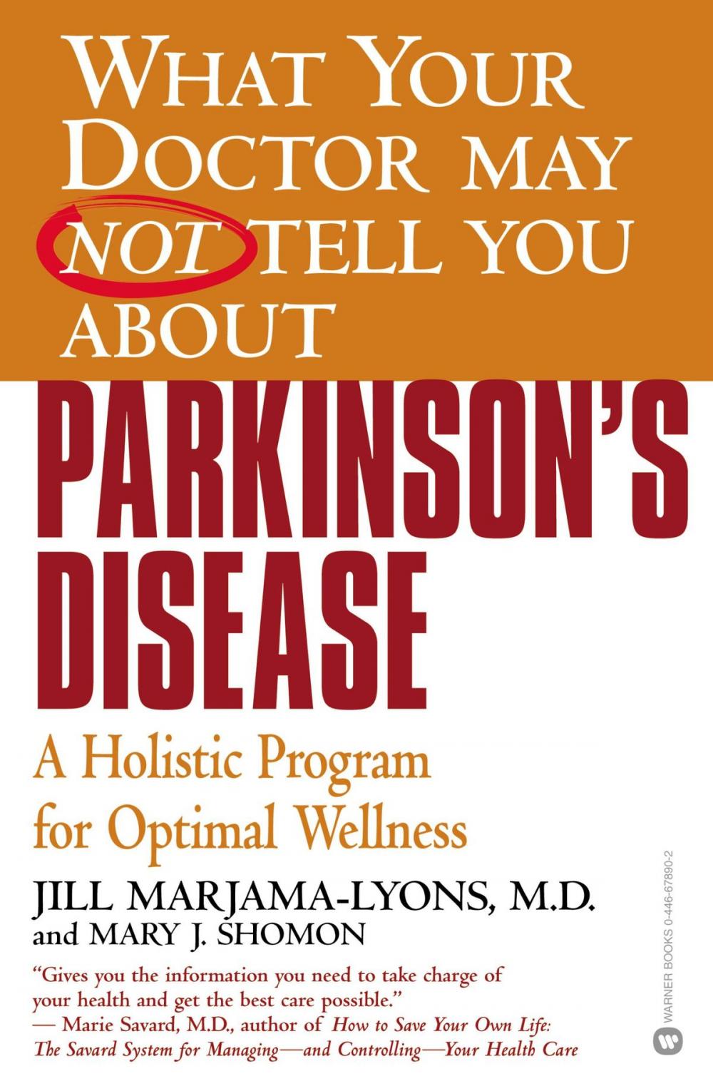 Big bigCover of What Your Doctor May Not Tell You About(TM): Parkinson's Disease