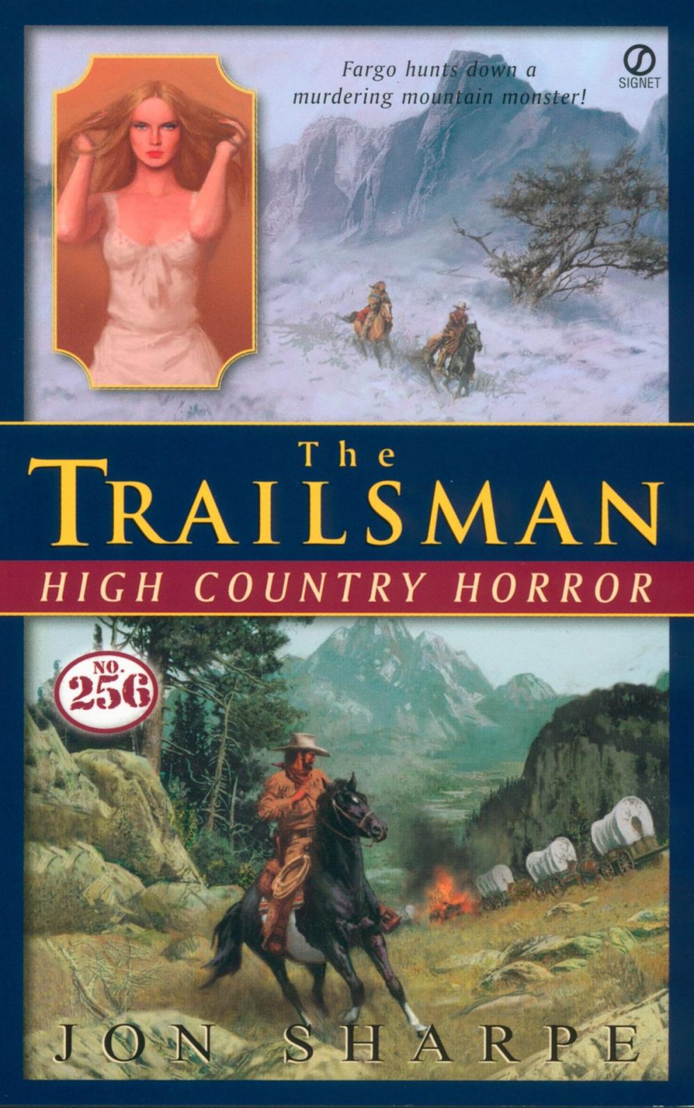 Big bigCover of Trailsman #256, The: High Country Horror