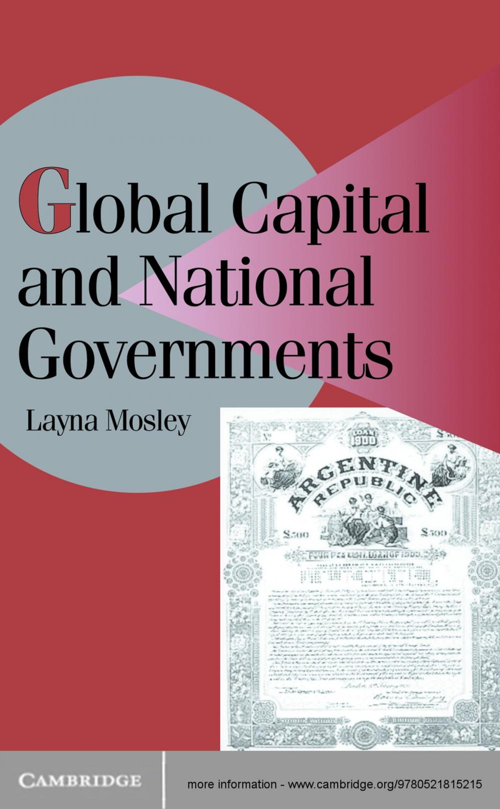 Big bigCover of Global Capital and National Governments