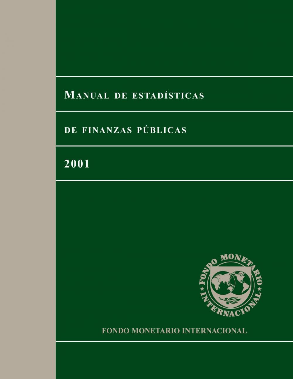 Big bigCover of Government Finance Statistics Manual 2001 (EPub)