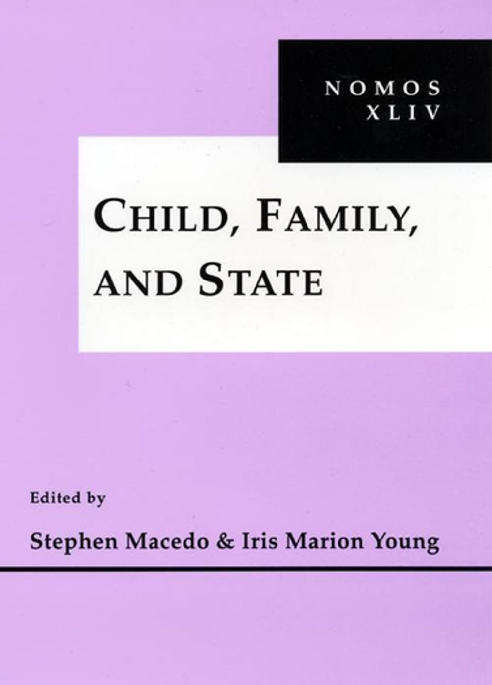 Big bigCover of Child, Family and State
