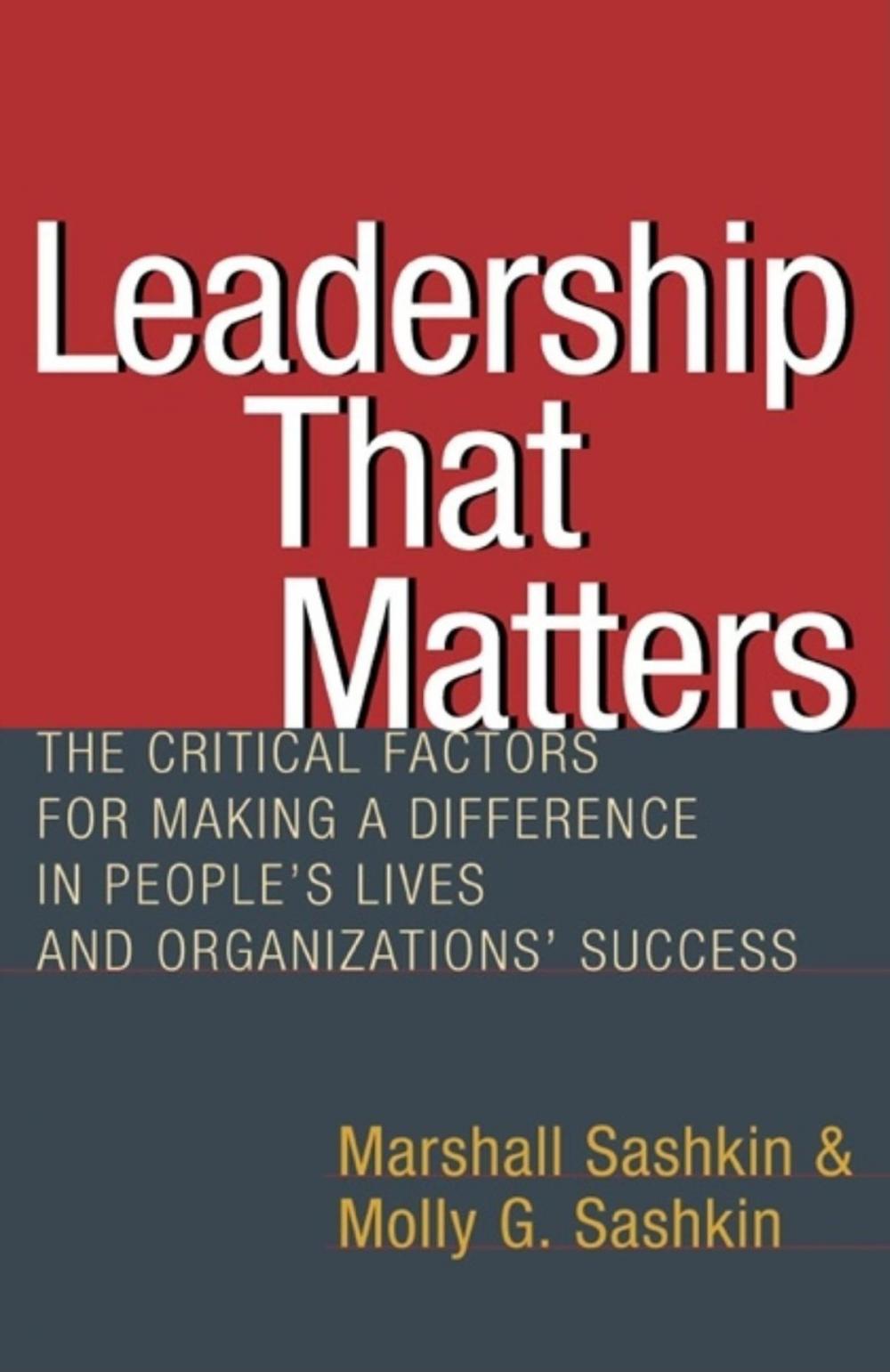 Big bigCover of Leadership That Matters