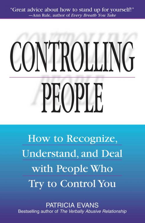 Cover of the book Controlling People by Patricia Evans, Adams Media