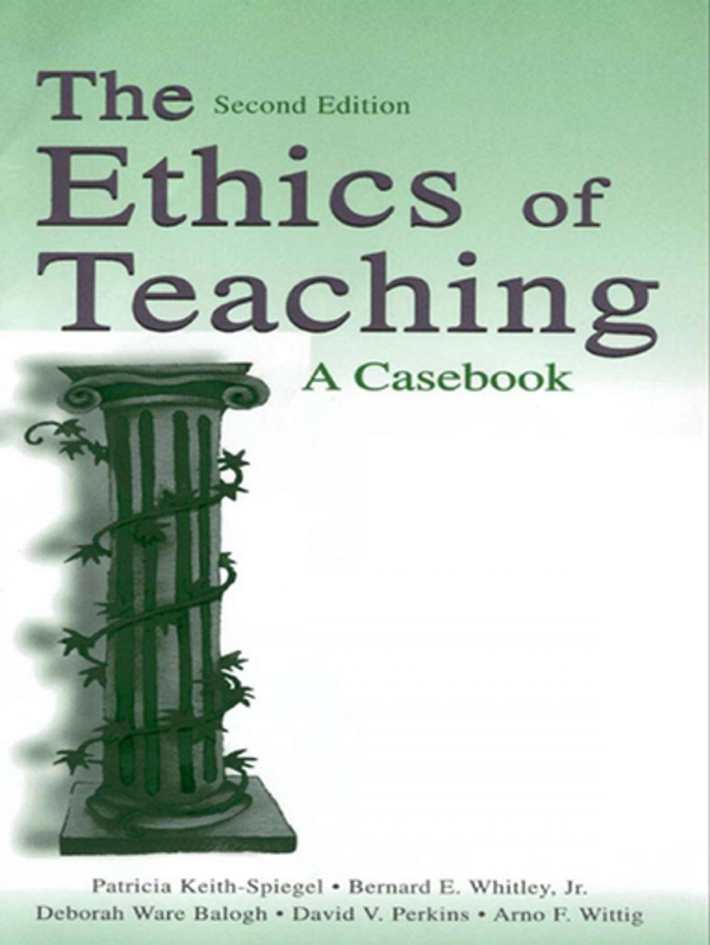 Big bigCover of The Ethics of Teaching