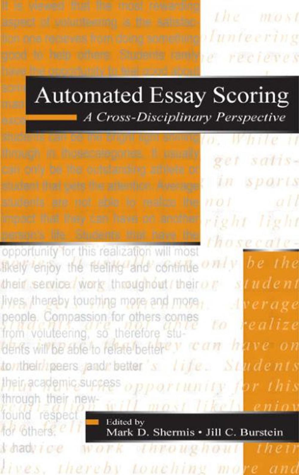 Big bigCover of Automated Essay Scoring