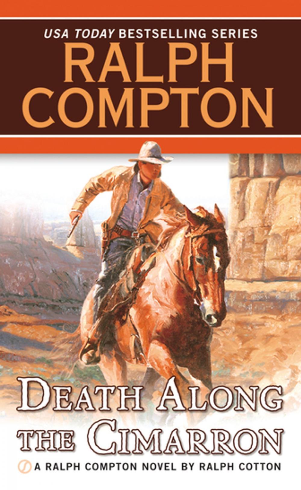 Big bigCover of Ralph Compton Death Along the Cimarron