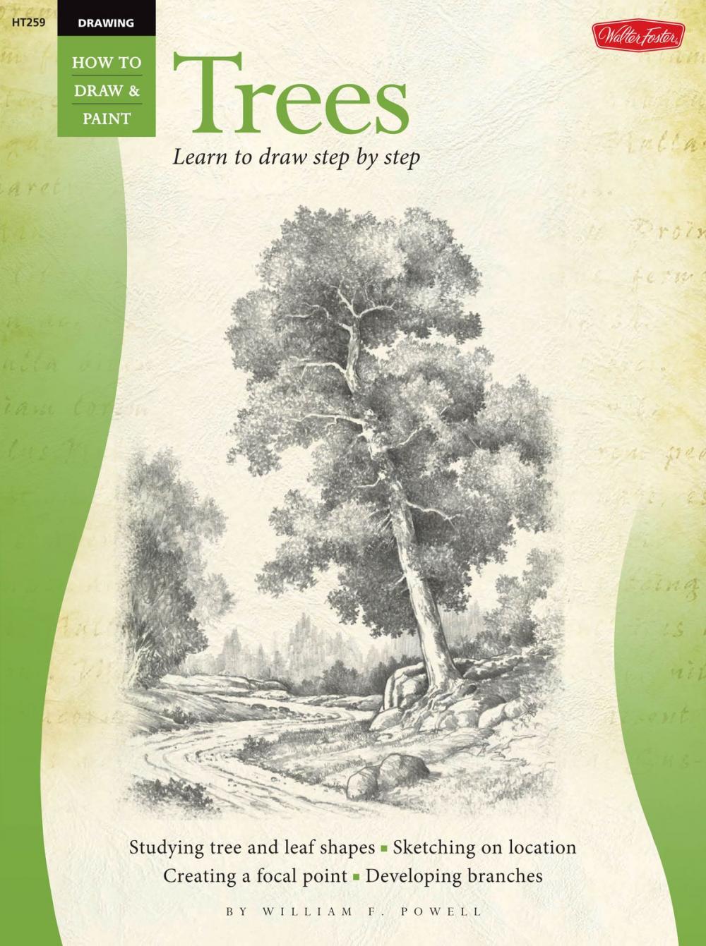 Big bigCover of Drawing: Trees with William F. Powell