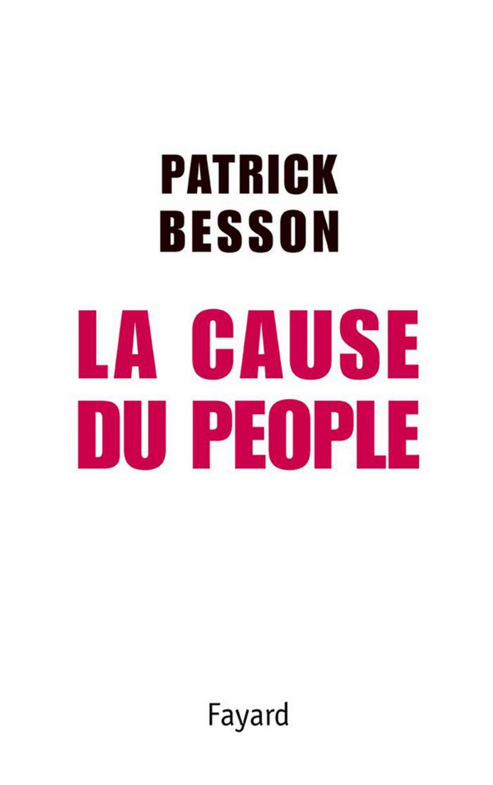 Big bigCover of La Cause du people