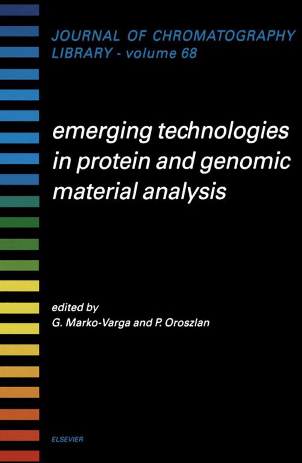 Big bigCover of Emerging Technologies in Protein and Genomic Material Analysis