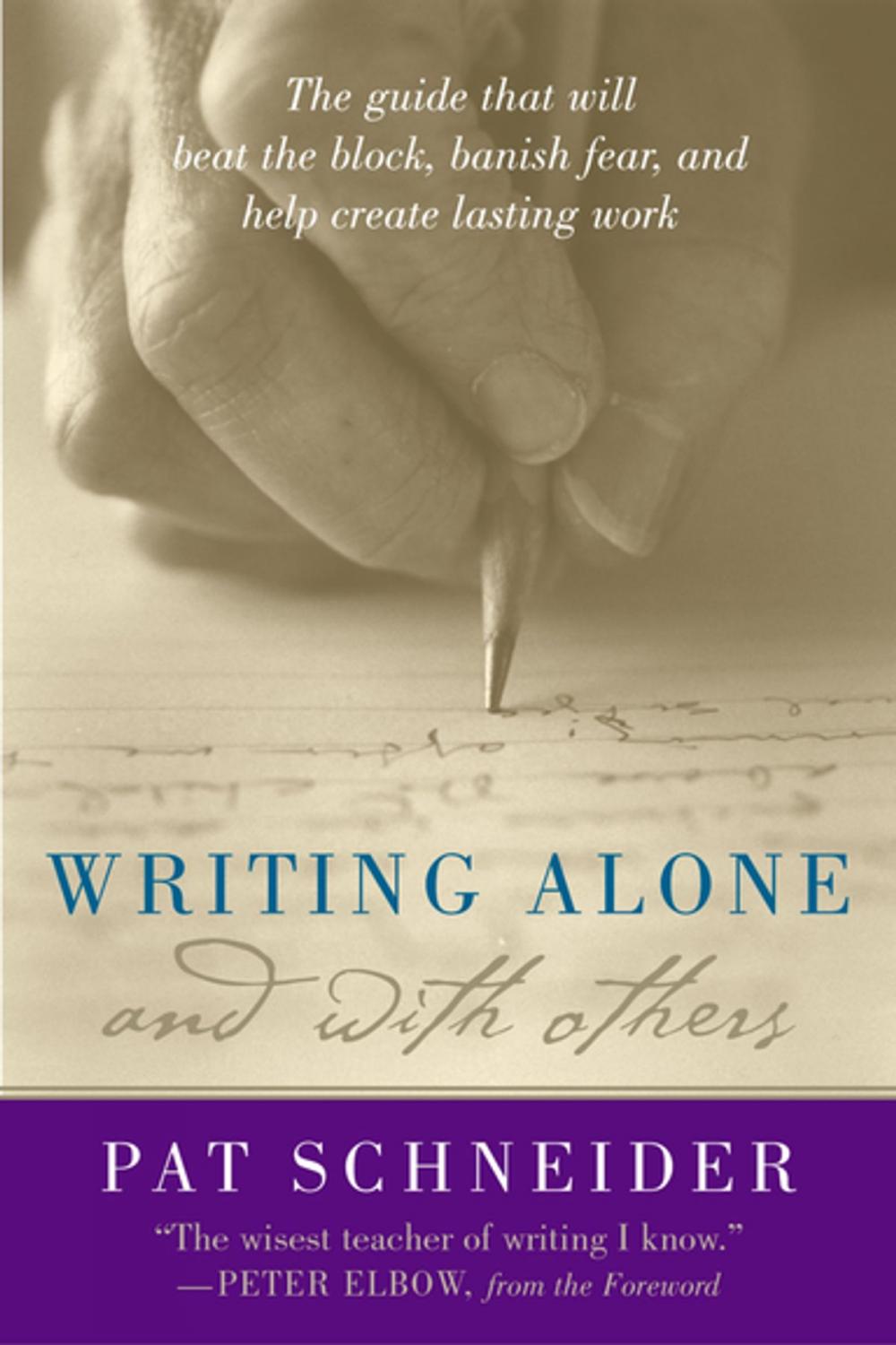 Big bigCover of Writing Alone and with Others