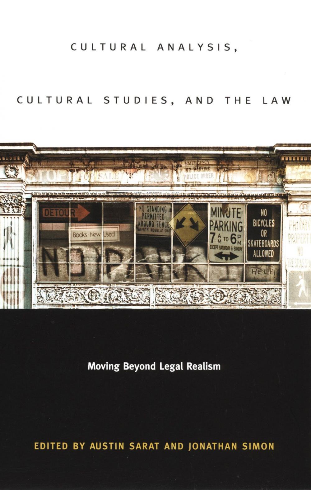 Big bigCover of Cultural Analysis, Cultural Studies, and the Law