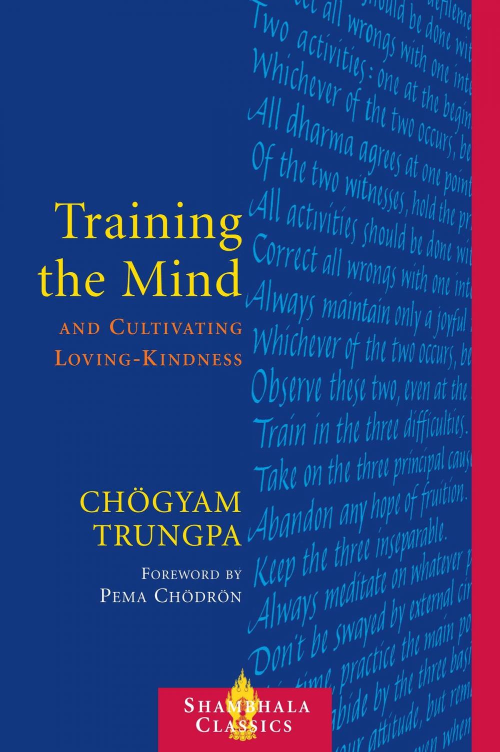 Big bigCover of Training the Mind and Cultivating Loving-Kindness