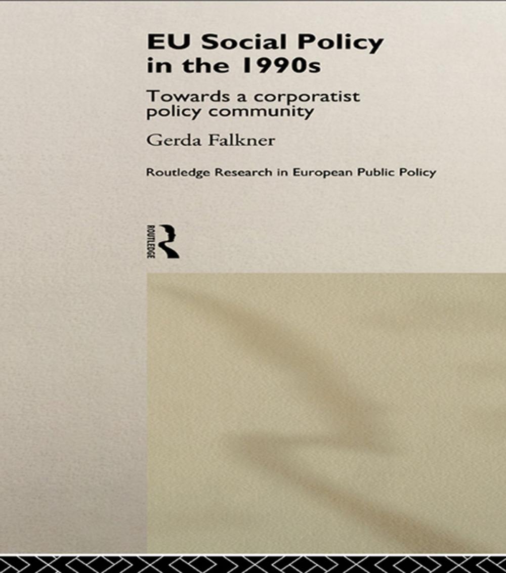 Big bigCover of EU Social Policy in the 1990s