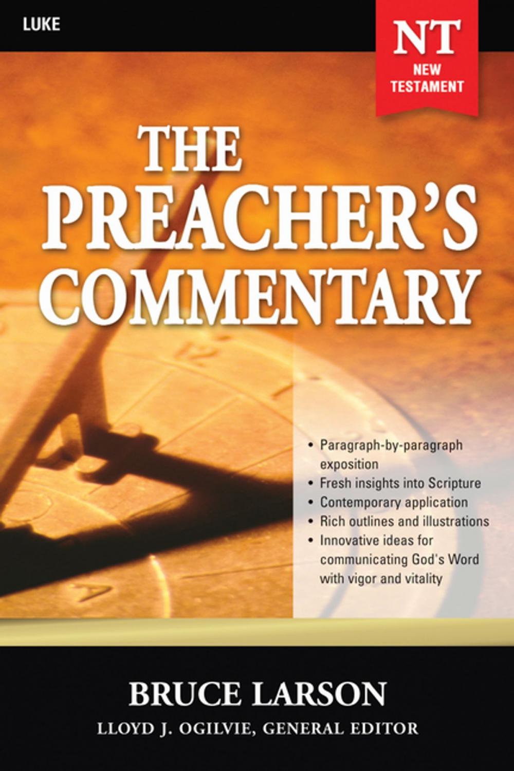 Big bigCover of The Preacher's Commentary - Vol. 26: Luke