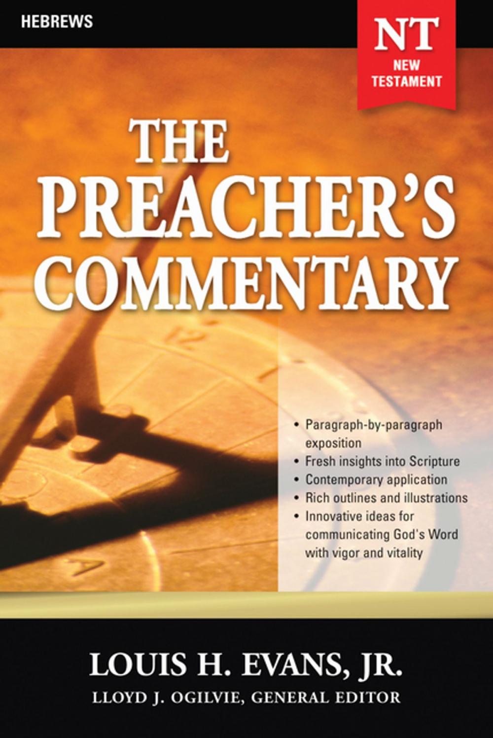 Big bigCover of The Preacher's Commentary - Vol. 33: Hebrews