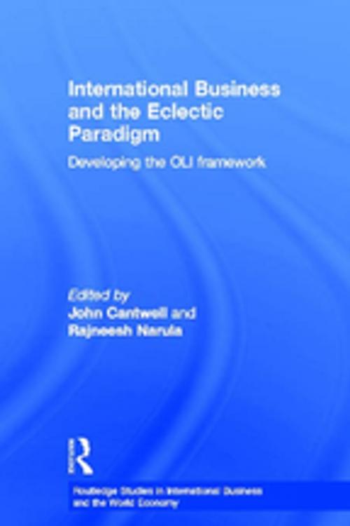 Cover of the book International Business and the Eclectic Paradigm by , Taylor and Francis