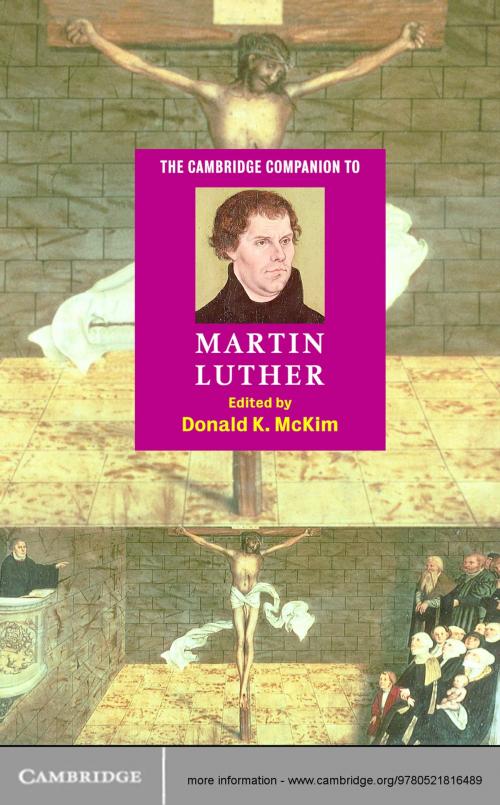 Cover of the book The Cambridge Companion to Martin Luther by , Cambridge University Press