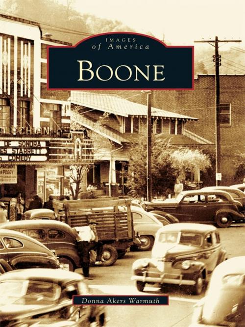 Cover of the book Boone by Donna Akers Warmuth, Arcadia Publishing Inc.